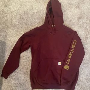 Carhartt loose fit midweight logo sleeve graphic sweatshirt